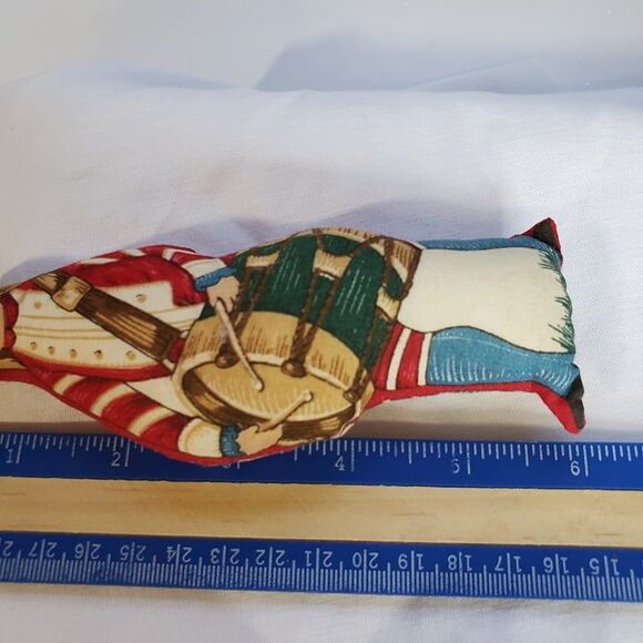 3 Vintage Christmas Tree Soldier Ornaments Drummer Boy Holiday - Picture 8 of 10